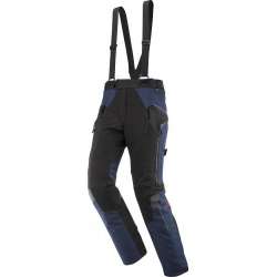 Pantalon IXON ODIN PT Navy Noir Rouge vif